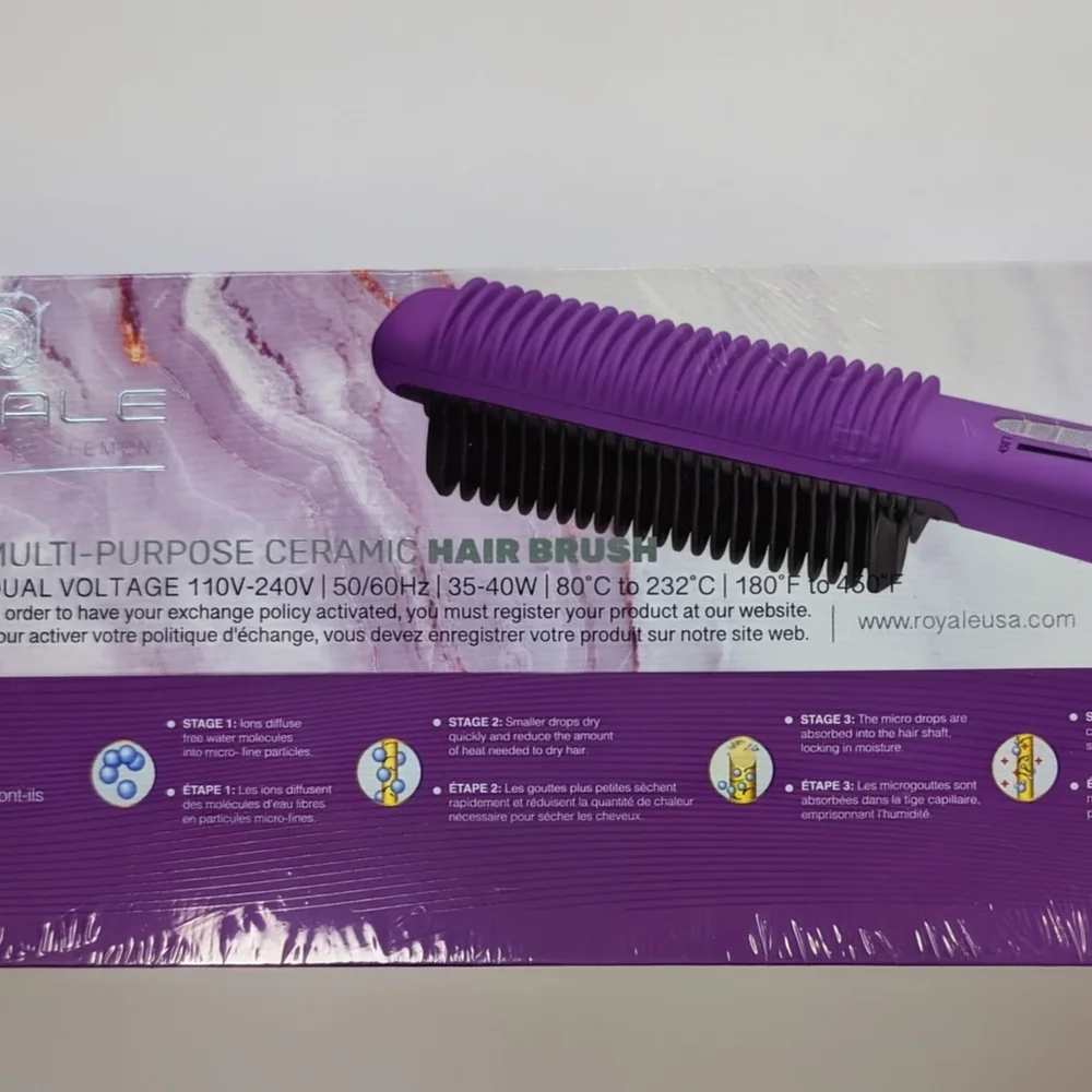 Royale Multi-Purpose Ceramic Hair Brush